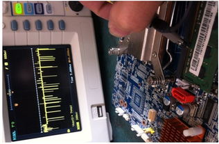 示波器在电脑维修中的使用